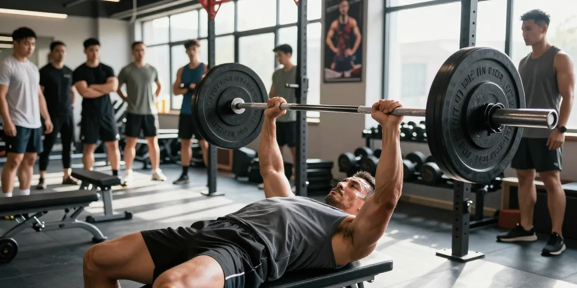 Im Steroidshop Muskelaufbau durch intensives Krafttraining im modernen Fitnessstudio.