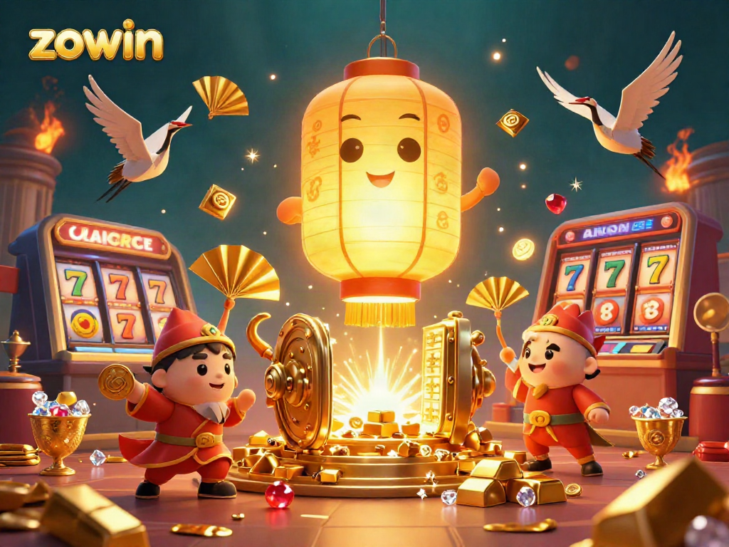 Zowin offers an enchanting casino experience with a golden lantern spirit and exciting slot action.