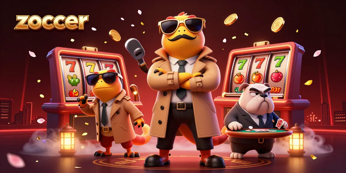 Zoccer raptors entering a casino, showcasing vibrant slot machines and energetic atmosphere.